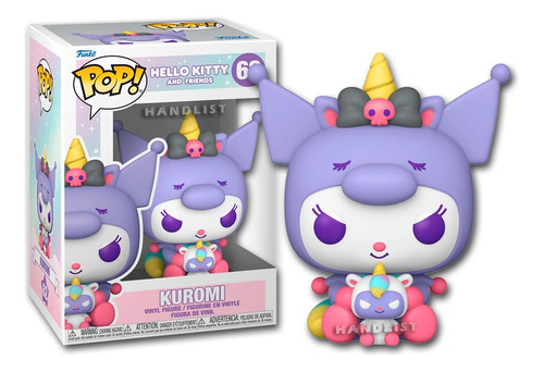 Funko Pop Hello Kitty & Friends - Kuromi Figura 62
