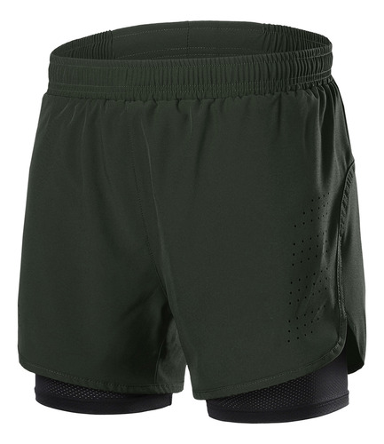 Pantalones Cortos Deportivos Para Hombre, Ejercicio De Secad