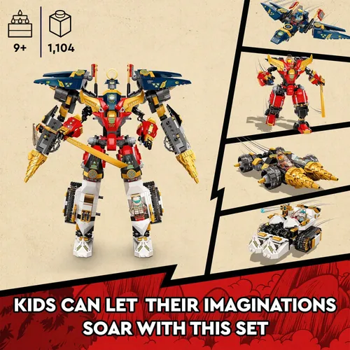 Set De Juguetes De Construcción Lego Ninjago Ninja Ultra Com