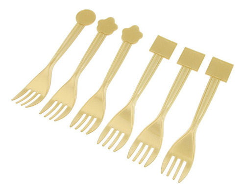 4x 6pcs Cucharas De Plástico Desechable Accesorio De De