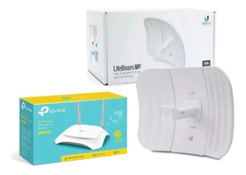 Kit Oferta Combo Litebeam M5 Lbe-m5-23 + Tp-link Tl-wr840n