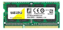 Comprar Memoria Ram Weimu Ddr3 8 Gb 1600 Mhz W12800cl11-ys8g Laptop