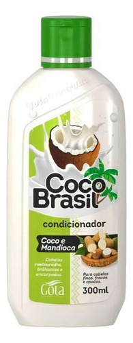  Condicionador Coco Brasil - Coco E Mandioca - Gota Dourada