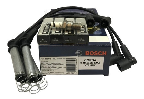 Kit Cables Y Bujias Bosch Fiat Palio Adventure 1.8 8v