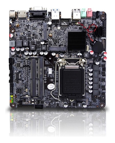 Placa Mae Intel 1151p Itx Afmi-h110 Hdmi-vga Ddr4 Afox