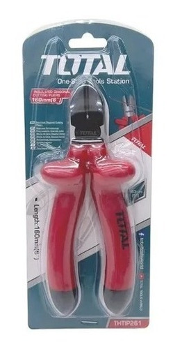 Alicate Cortante 6  P/ Electricista Total Thtip261