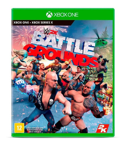 Wwe 2k Battlegrounds Para Xbox One Midia Fisica
