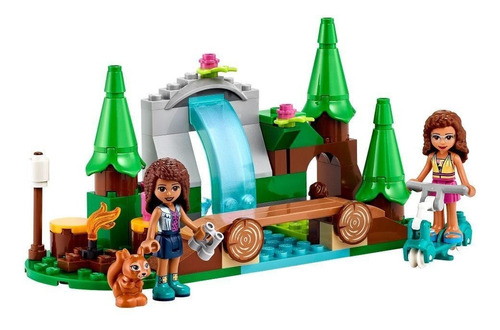 Lego Friends 41677 Cachoeira Na Floresta 93 Peças