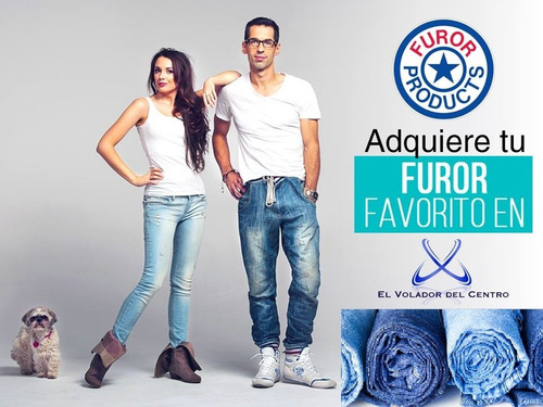 Imagen 5 de 7 de Pantalon Furor Maverick Mezclilla