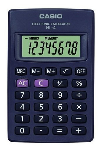 Calculadora Casio Bolsollo Hl-4a