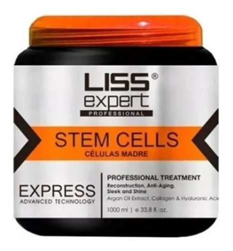 Alisado Liss Expert Cells Celulas Madre X 1000 Ml Sin Formol