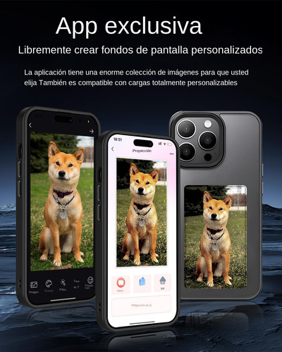 Funda Inteligente Para iPhone 14,15 Pro Max Smart Nfc Case