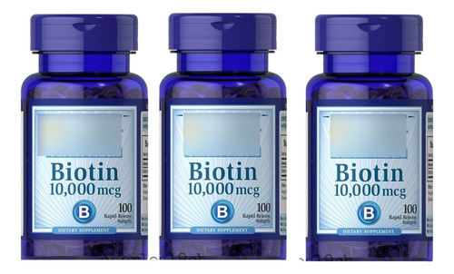 Ojo 10.000 Mcg Biotina 300 Cap