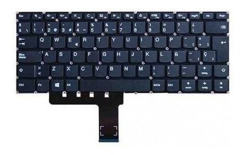 Imagen 2 de 4 de Teclado Lenovo Ideapad 310-14isk V310-14isk/v110-14 310-14ia