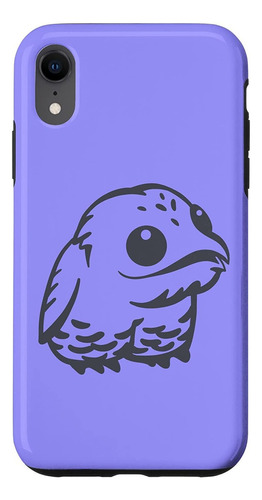 iPhone XR Potoo, Cute And Weird Bird. Stylized Art For Uruta