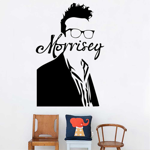 Vinilo Decorativo Morrisey / Mediano / Sticker Viniles