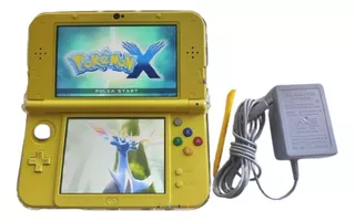 Nintendo New 3ds Xl Pikachu Edicion Limitada +cargador+juego