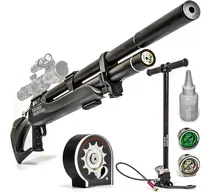 Comprar Rifle Pcp Fox M25 Cal 6,35mm Plus + Inflador Pcp Fox 300bar