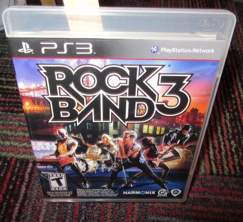 Rock Band 3 Ps3 Original Fisico