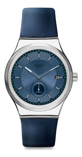 Reloj Swatch Sy23s403 Petite Seconde Blue Ag Oficial C