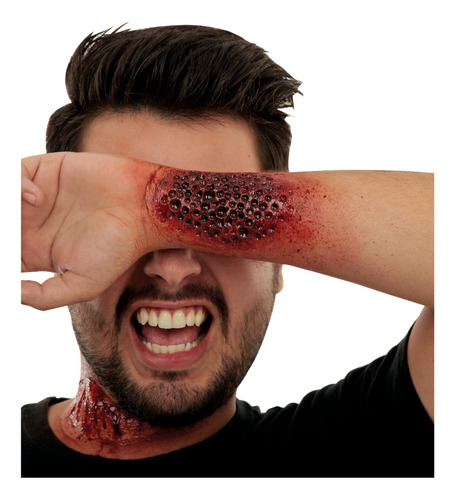 Aplicación Herida Tripofobia Brazo Terror Halloween Fiesta Nude Trypophobia