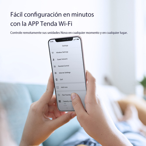 Tenda Nova Wifi Mesh Mw3 - Router Wifi De Malla Ac1200