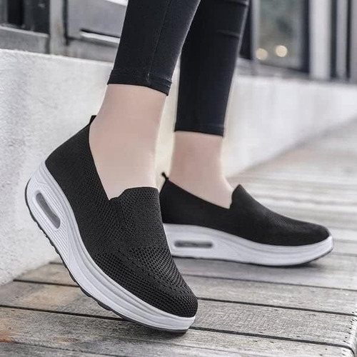 Zapatillas Ortopédicas Para Caminar Sin Cordones Para Mujer