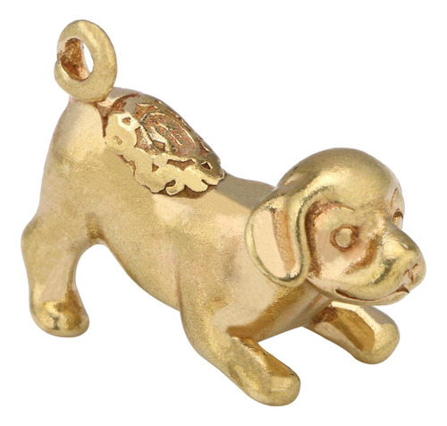 Colgante De Perro De Latón, Figura De Perro De Latón En