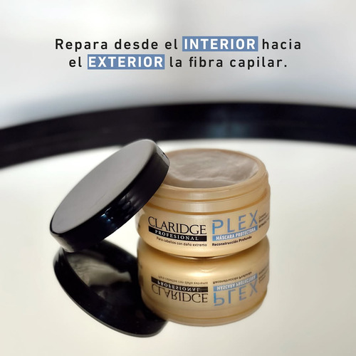 Máscara Protectora Plex Claridge Para Cabellos Dañados