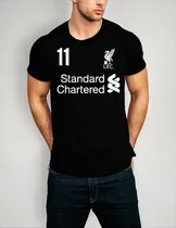 Comprar Liverpool Black Algodón Salah, Mané, Virgil, Etc.