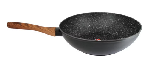 Wok 28cm Keep Granite Black Antiadherente Aluminio Reforzado