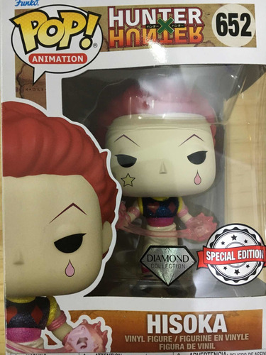 Funko Pop Animation Hunter X Hunter Hisoka Exclusivo Diamond