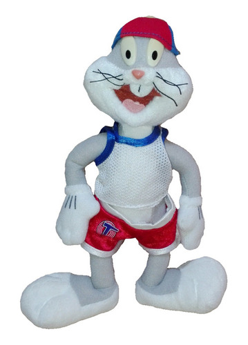 Peluche Looney Tunes Bugs Bunny Basketball 23cm