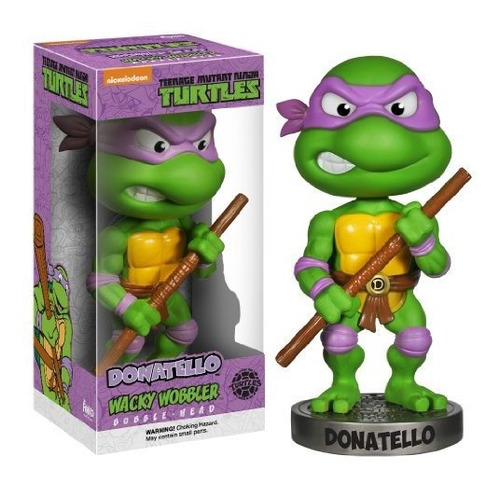 La Figura De Acción Funko Tortugas Ninja Donatello Wacky Wob