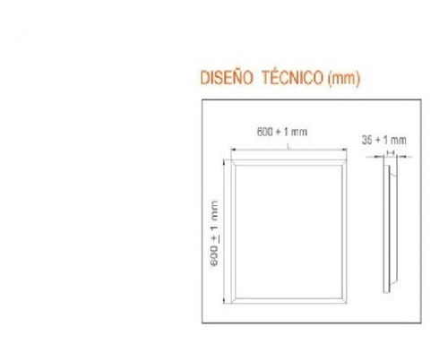 Panel Led Ledvance Embutir 60x60 Luz Blanca 36w 4000k