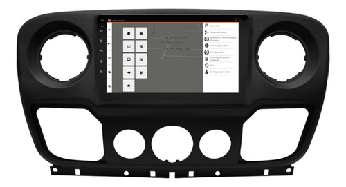 Multimidia Renault Master 14/22 9p Android 14 Carplay C/can