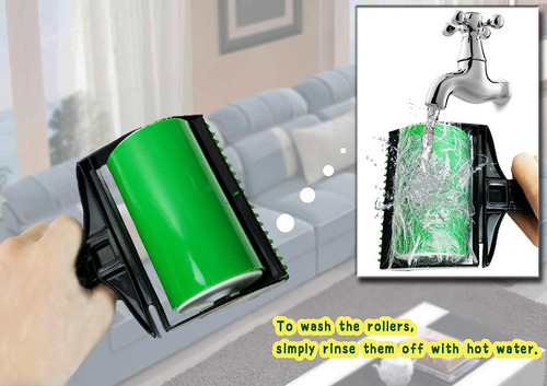 Y2 Limpiador Pelo Mascotas Reutilizable Stick It Roller