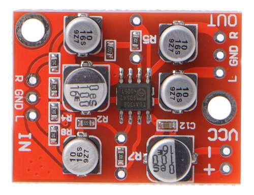 Dc Preamplificador Potencia Estereo Placa Modulo