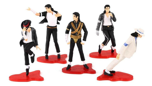 Michael Jackson Colección 5 Figuras En Bolsa
