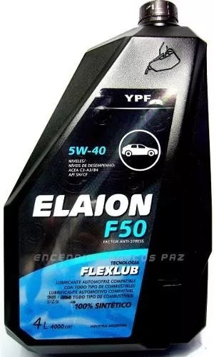 Kit Aceite Elaion F50 X4 L + Filtro De Aire Y Aceite Aveo 