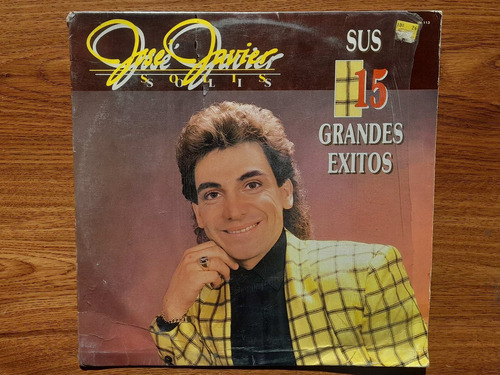 José Javier Solis. Sus 15 Grandes Exitos. Disco Lp Im (Usado)