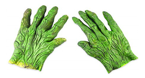 Guantes De Hulk Verdes De Latex Regalo Niño Navidad