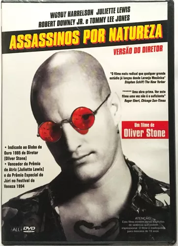 Dvd Assassinos Por Natureza / Oliver Stone Novo Lacrado