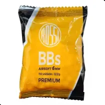 Comprar Munição Airsoft Esferas 6mm Bbs 0.12g 150un Rossi Vigor Kwc