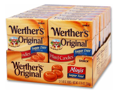 Werthers Mini Caramelos De Caramelo Sin Azucar