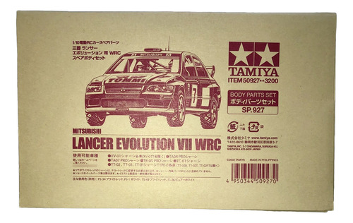 Tamiya No.50927 Carrocería Mitsubishi Lancer Evo Vii Wrc