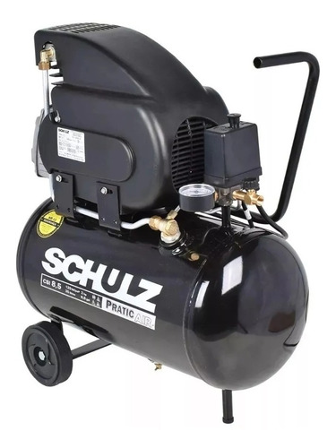 Motocompressor De Ar Pratic Air 25l Csi Plus 8,5 Pés Schulz 