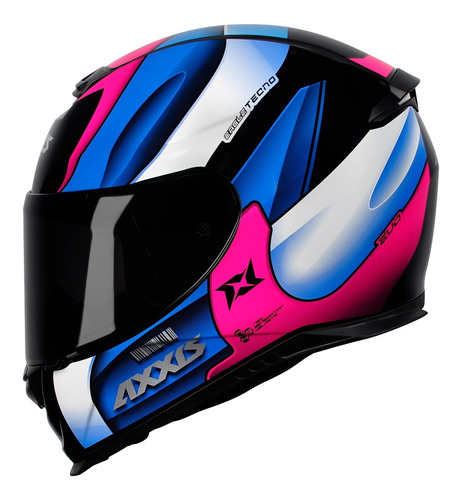 Capacete Feminino Axxis Mt Eagle Flowers Fosco Rosa