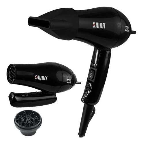 Mini Secador De Cabelo Bivolt Portátil Dobravel 3500w Viagem