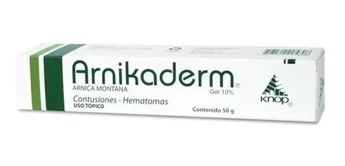  Arnikaderm Arnica 10% Gel Tópico 50 Gr - Hematoma Contusión